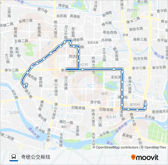 164C路 Bus Line Map