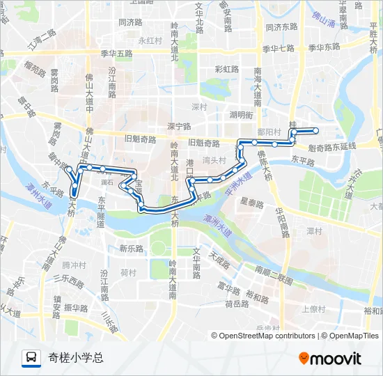 185A路 Bus Line Map