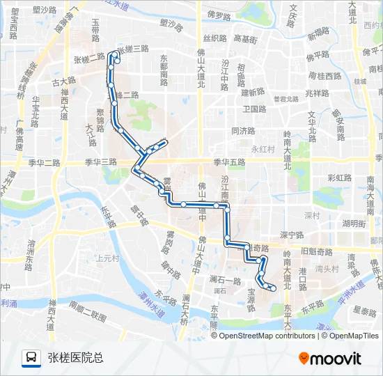 185B路 Bus Line Map