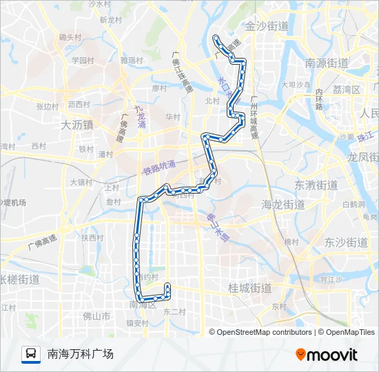 210A路 Bus Line Map