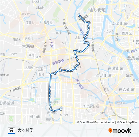 210A路 Bus Line Map