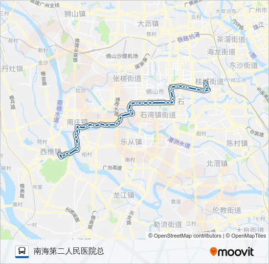 226路干 Bus Line Map