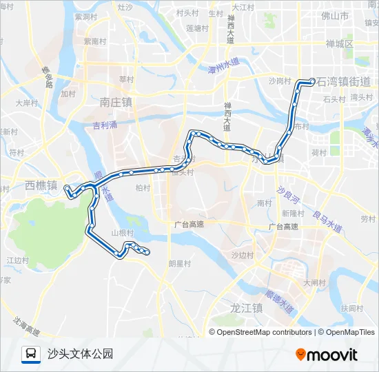 227A路 Bus Line Map