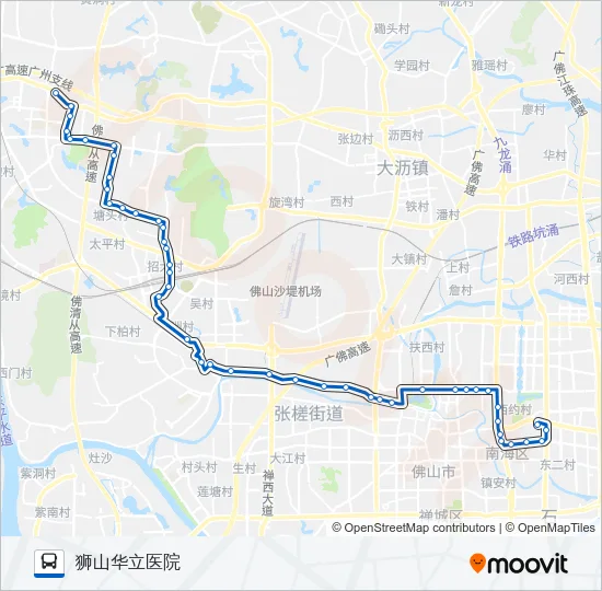 261A路 Bus Line Map