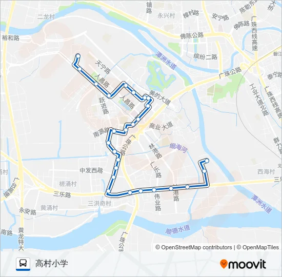 934A路 Bus Line Map