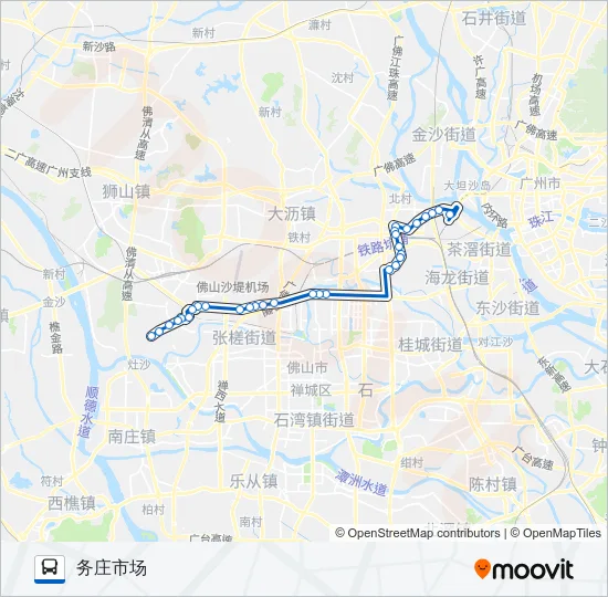 佛277路 Bus Line Map