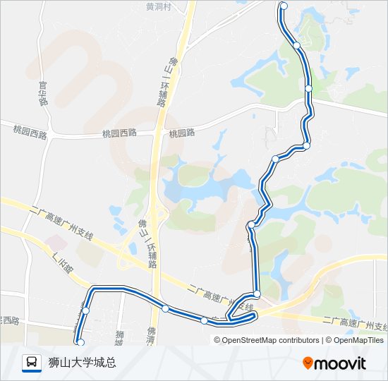 南高26路 Bus Line Map