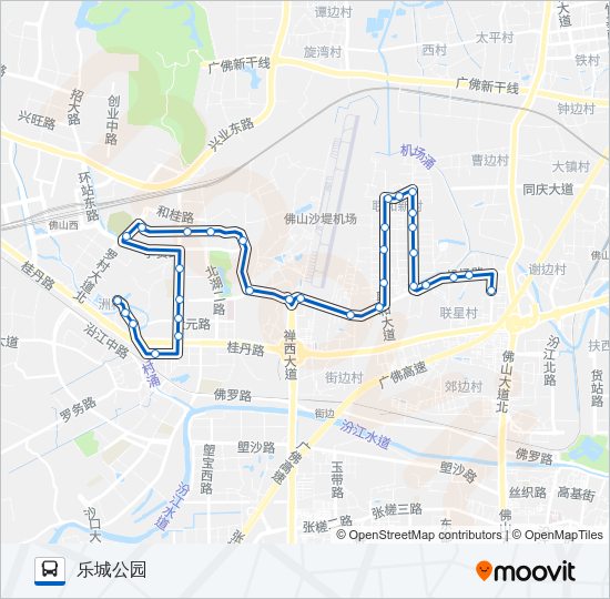 公交南高31路的线路图