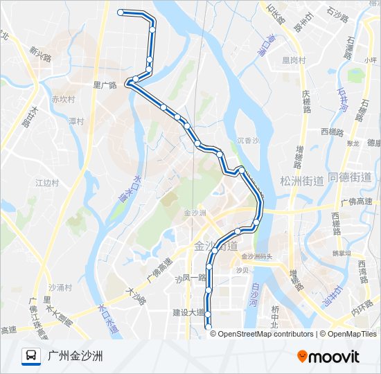 公交里07B路的线路图