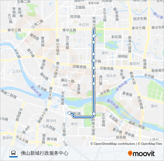 公交161上午班路的线路图
