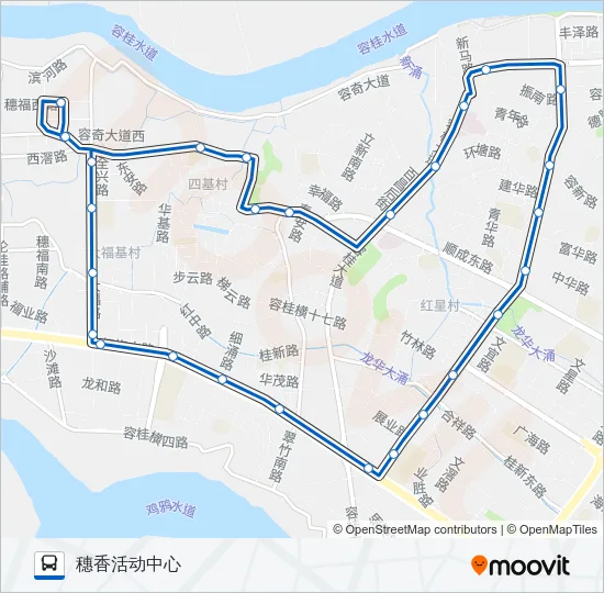 926路A方向 Bus Line Map