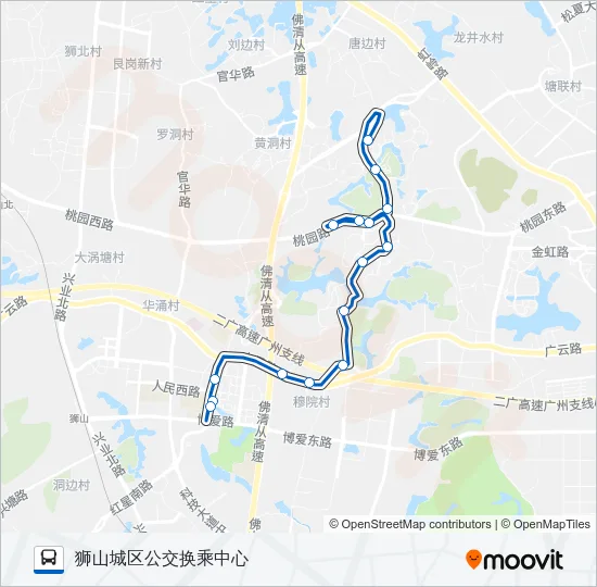南高26路班车 Bus Line Map