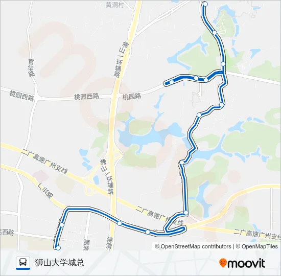 南高26路班车 Bus Line Map