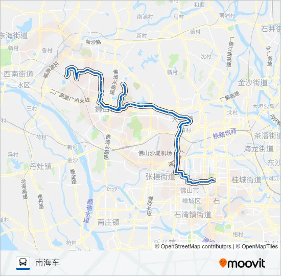 211路周五至周日班 Bus Line Map