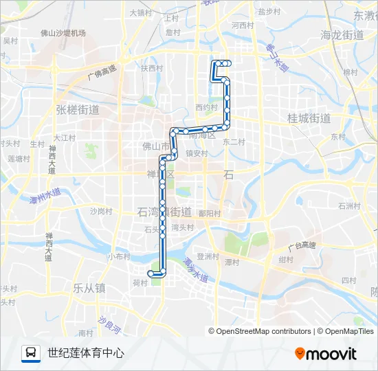 桂27路保利东湾北班车 Bus Line Map