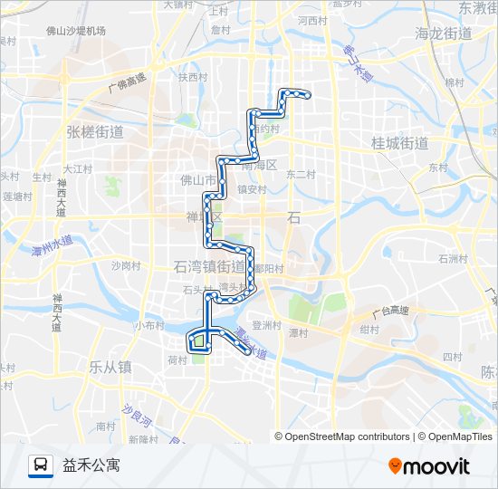 桂27路保利东湾北班车 Bus Line Map