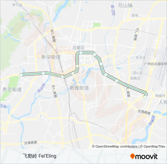 9号线 LINE 9 Metro Line Map