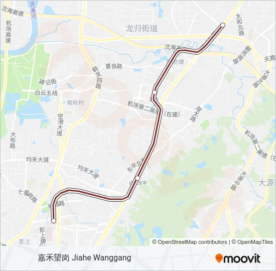 14号线 LINE 14 Metro Line Map