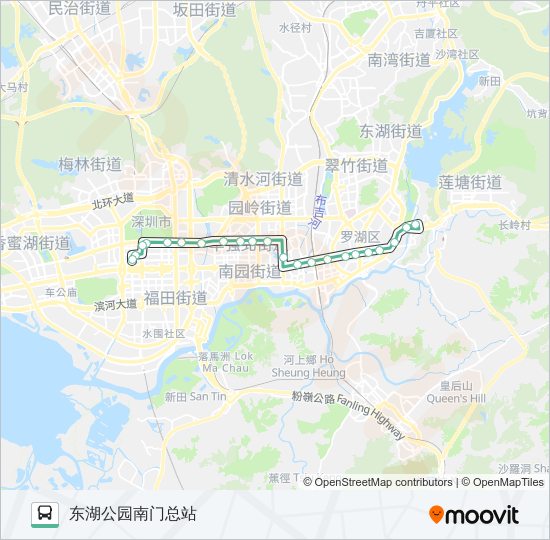 10 bus Line Map