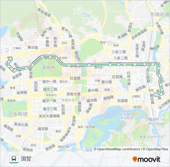 11 Bus Line Map