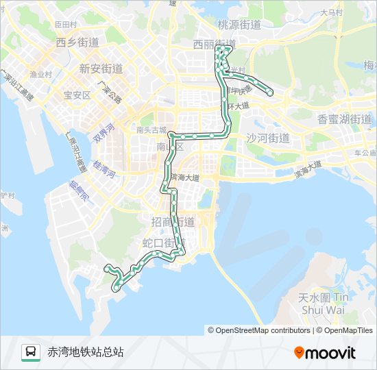 公交19路的线路图