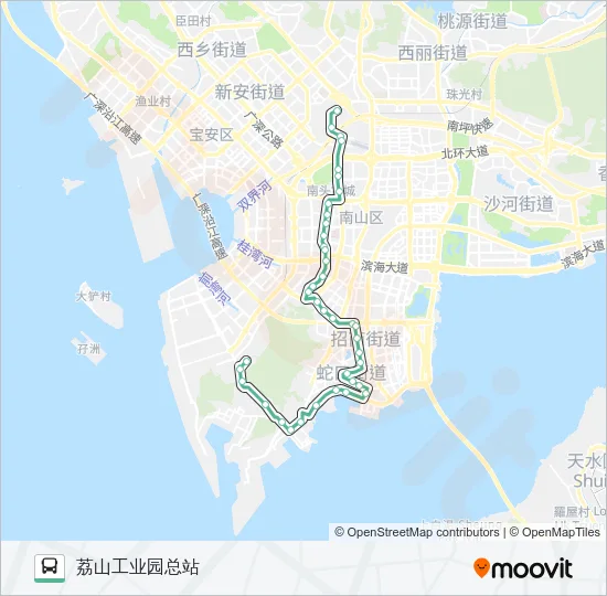 22 Bus Line Map