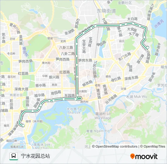 23 Bus Line Map