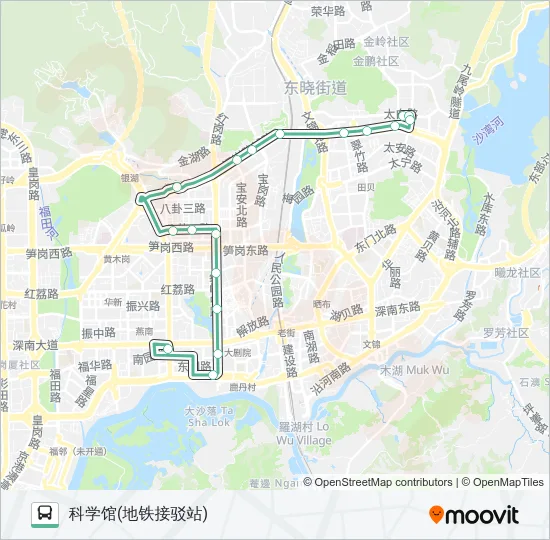 24 Bus Line Map