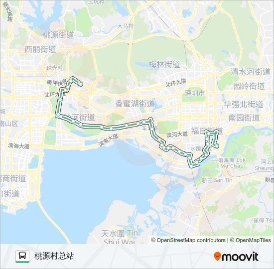 公交26路的线路图