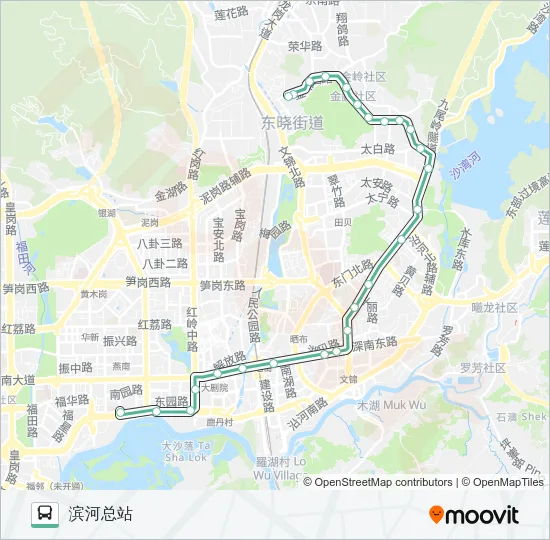 29 Bus Line Map