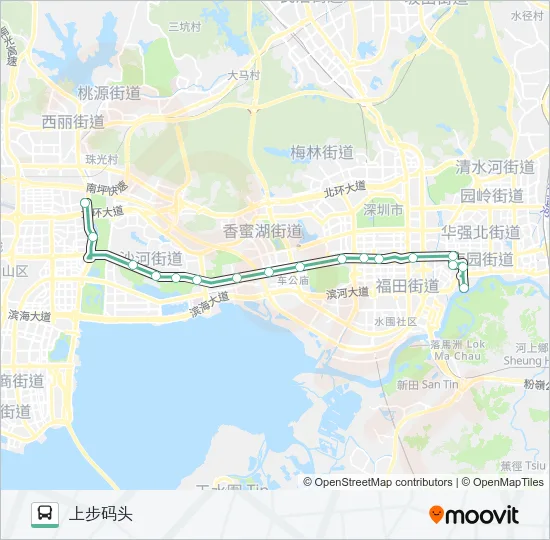 32 Bus Line Map