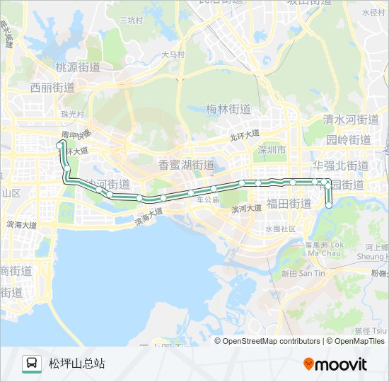 公交32路的线路图