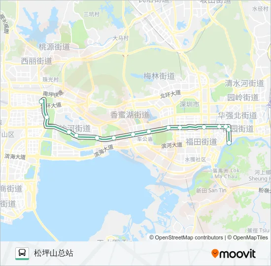32 Bus Line Map