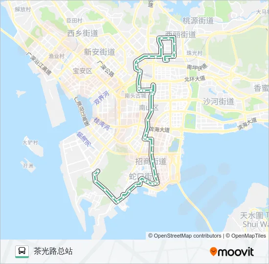 37 Bus Line Map
