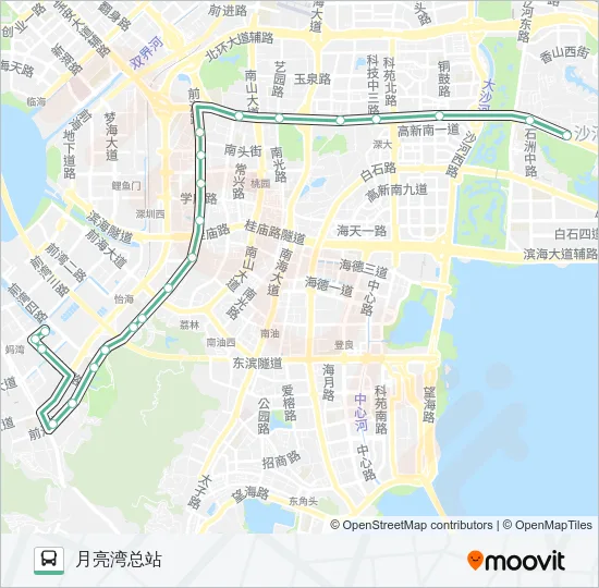 42 Bus Line Map