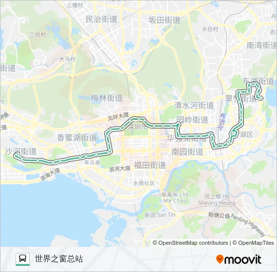 59 Bus Line Map