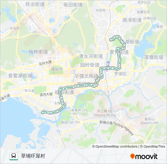 62 Bus Line Map