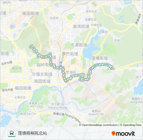 69 Bus Line Map