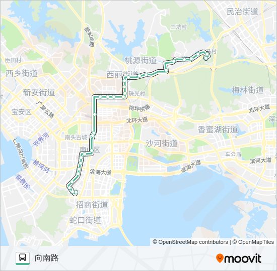 74 Route: Schedules, Stops & Maps - 向南路(Updated)