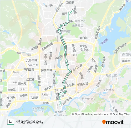 82 Bus Line Map