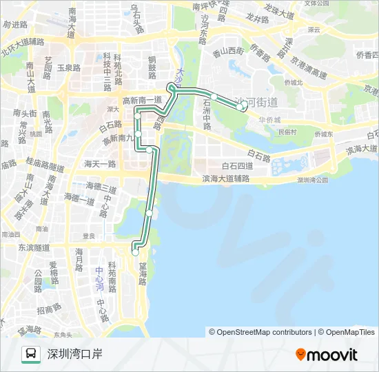 90 Bus Line Map