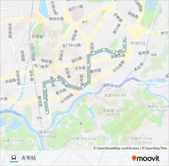 97 Bus Line Map