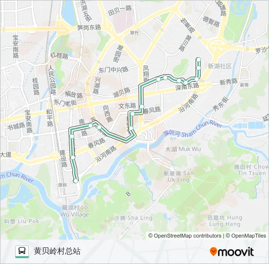 97 Bus Line Map
