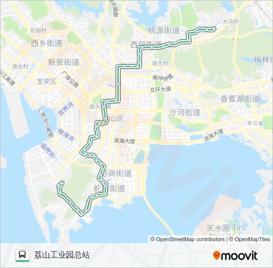 122 Bus Line Map