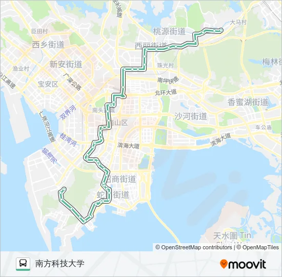 122 Bus Line Map