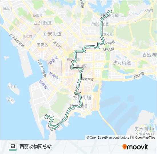 226 Bus Line Map