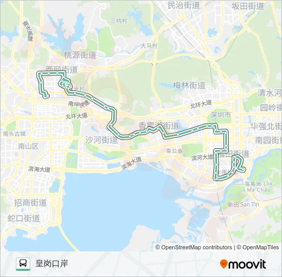 235 Bus Line Map