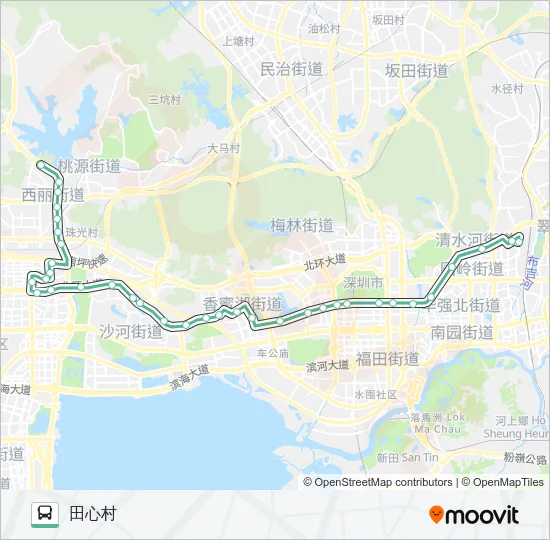 237 Bus Line Map