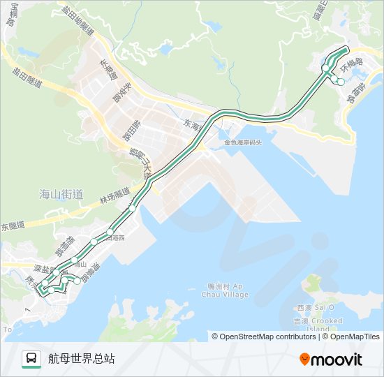 公交239路的线路图