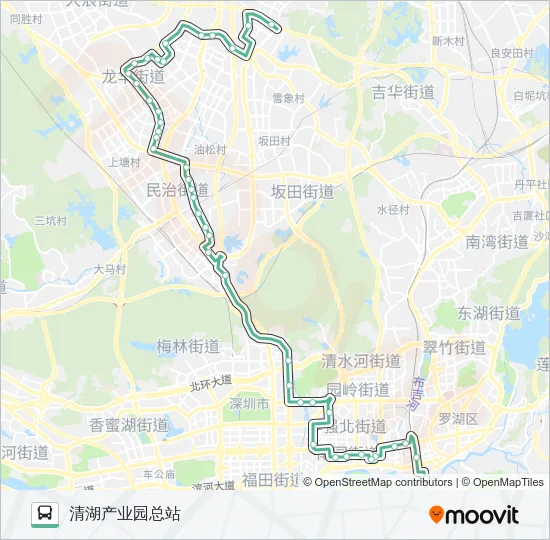 302 Bus Line Map